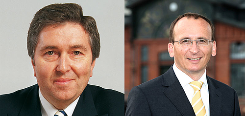 Dr. Klaus Picard und Prof. Dr.-Ing. Christian Küchen, MWV
