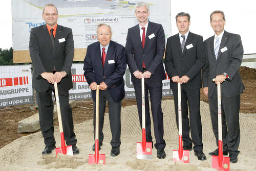Spatenstich zur Tyczka Luftzerlegungsanlage
