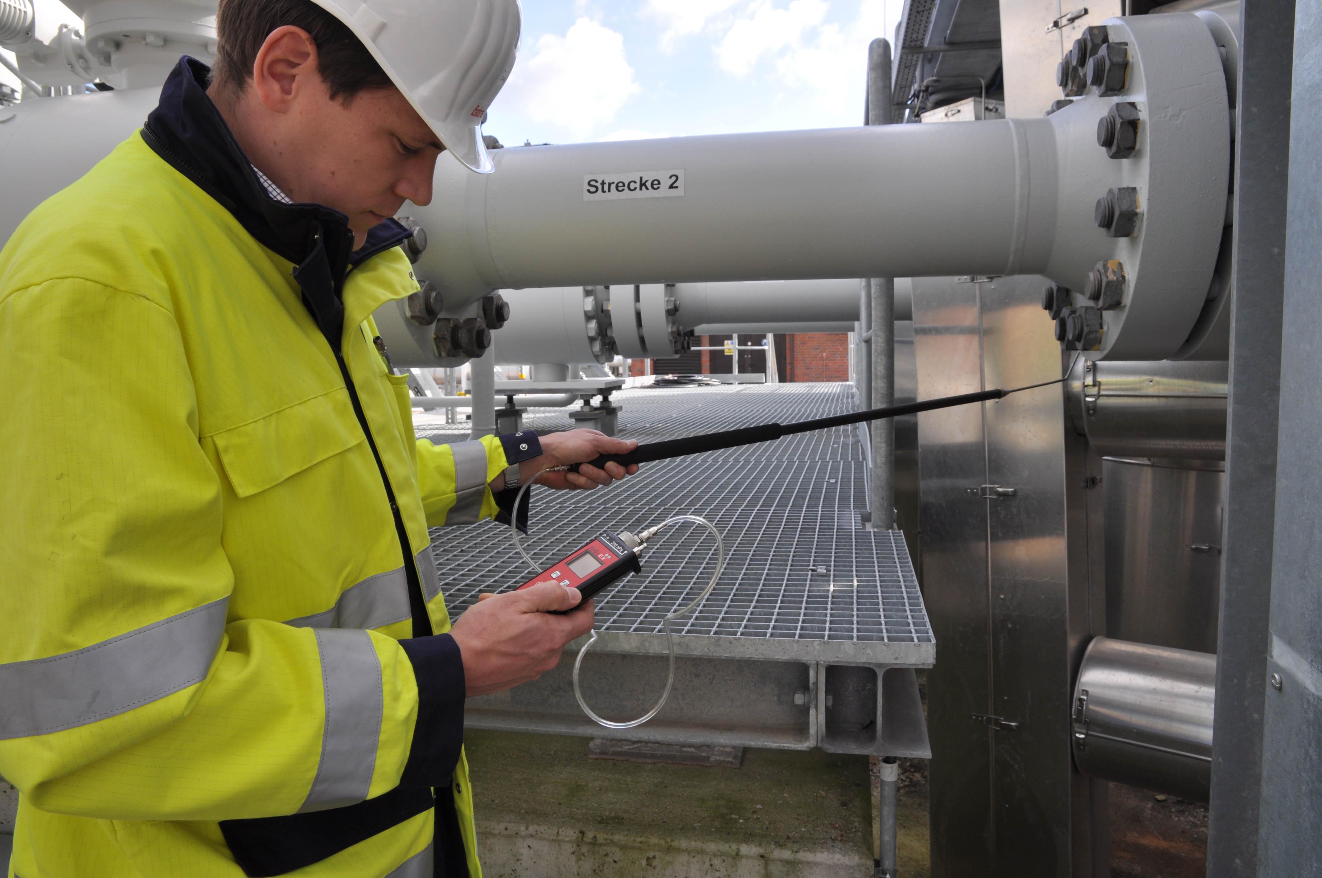 Das Gasspür-, Gaswarn- und Gaskonzentrationsmessgerät SIGI EX von Esders