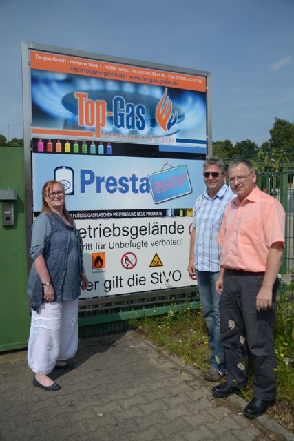 Prestagaz eröffnet PrestaShop 1 in Herten
